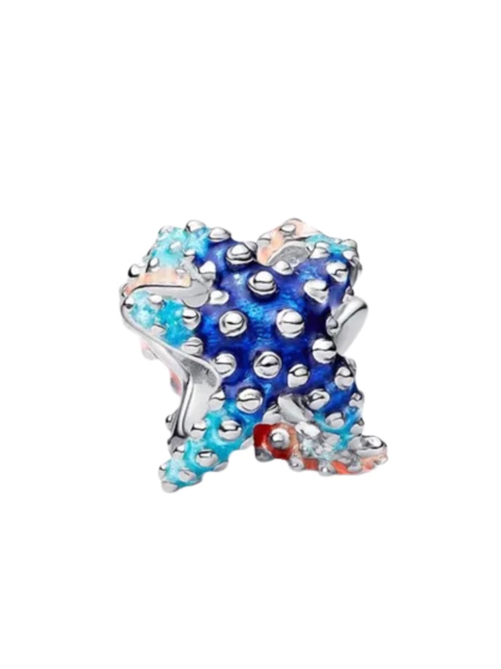 New Pandora Colorful Starfish Mini Charm
